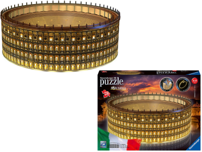 Ravensburger Puzzle - 3D Puzzle - The Colosseum in Rome by Night