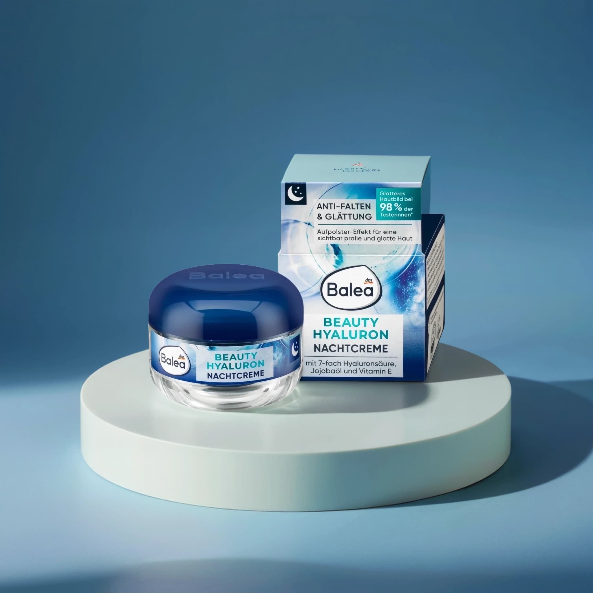 BALEA ԳԻՇԵՐԱՅԻՆ ԿՐԵՄ ANTI-FALTEN BEAUTY HYALURON, 50 ՄԼ