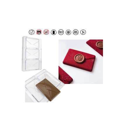 Պոլիկարբոնատե կաղապար շոկոլադի համար MAIL BPA FREE MOULD Martellato
