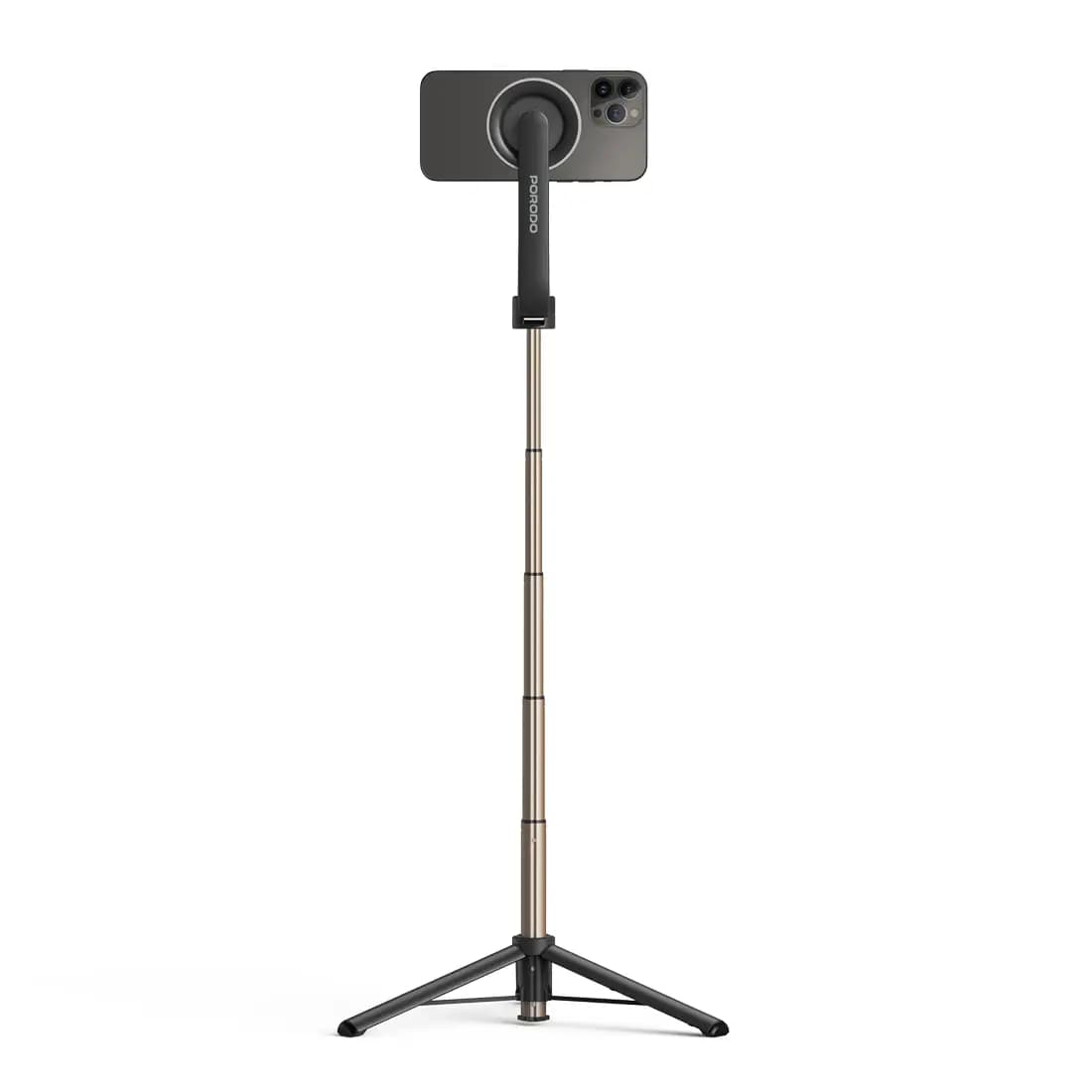 Սելֆիի ձող Porodo Magnetic Selfie Stick 64.5cm Extendable with 3 Leg Tripod and Remote Control PDMGS