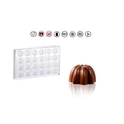 Պոլիկարբոնատե կաղապար շոկոլադի համար PRALINE SWEET 3 BPA FREE MOULD Martellato