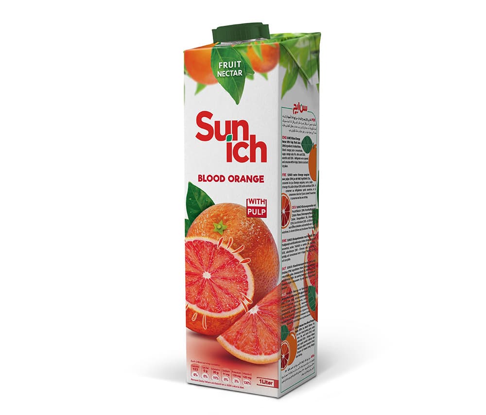 Կարմիր նարնջի նեկտար Sun Ich 1լ