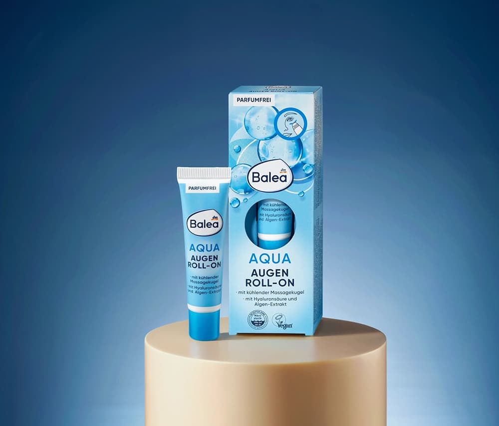 Balea Aqua աչքի կրեմ-ռոլիկ, 15 մլ
