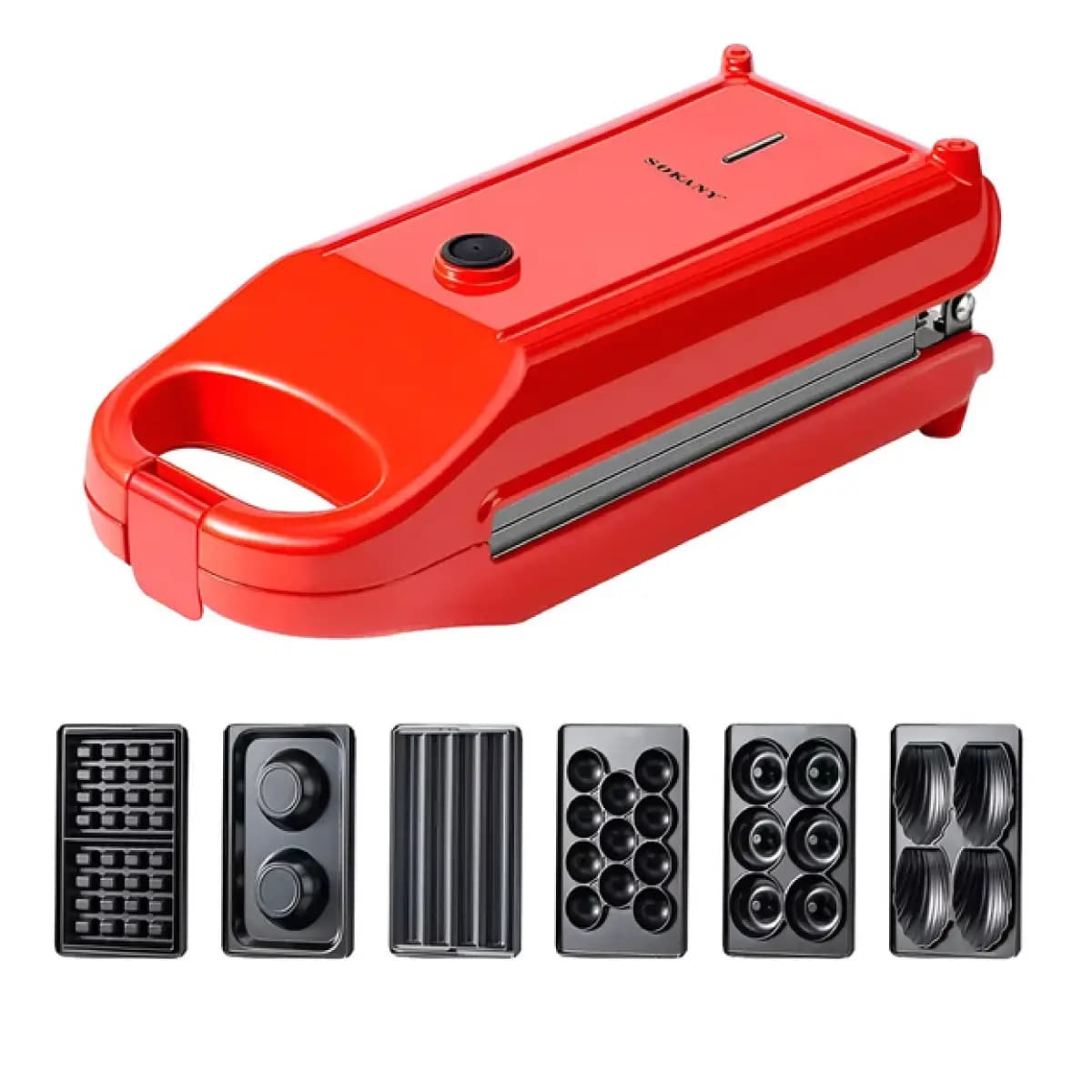 Սենդվիչ պատրաստող սարք Sokany Sandwich Maker 6in1 SK-BBQ-836