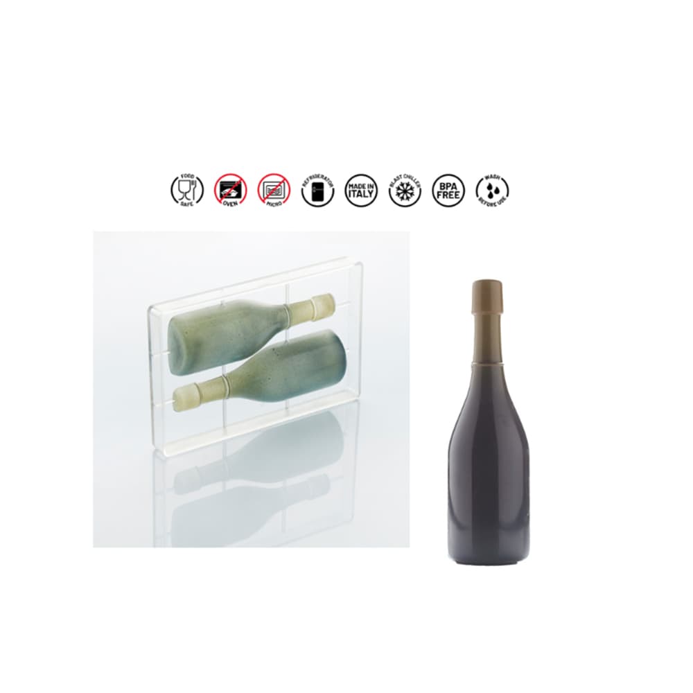 Պոլիկարբոնատե կաղապար շոկոլադի համար BOTTLE H 220 MM BPA FREE MOULD Martellato