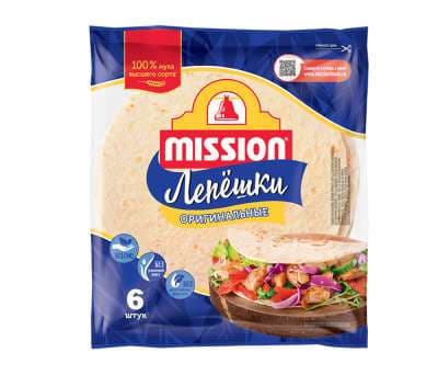 Տորտիլիաներ Mission Օրիգինալ 20սմ 6 հատ