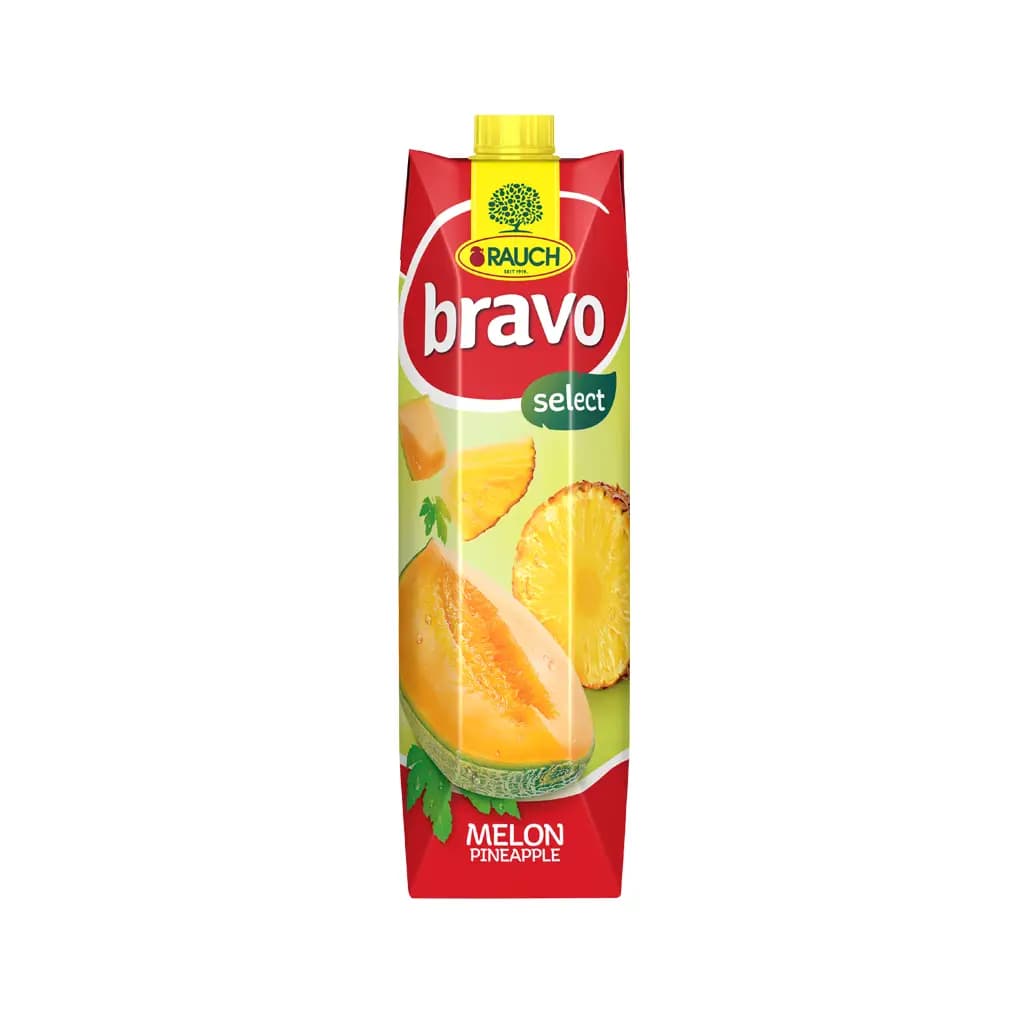 Հյութ «Bravo» սեխ-արքայախնձոր 1լ