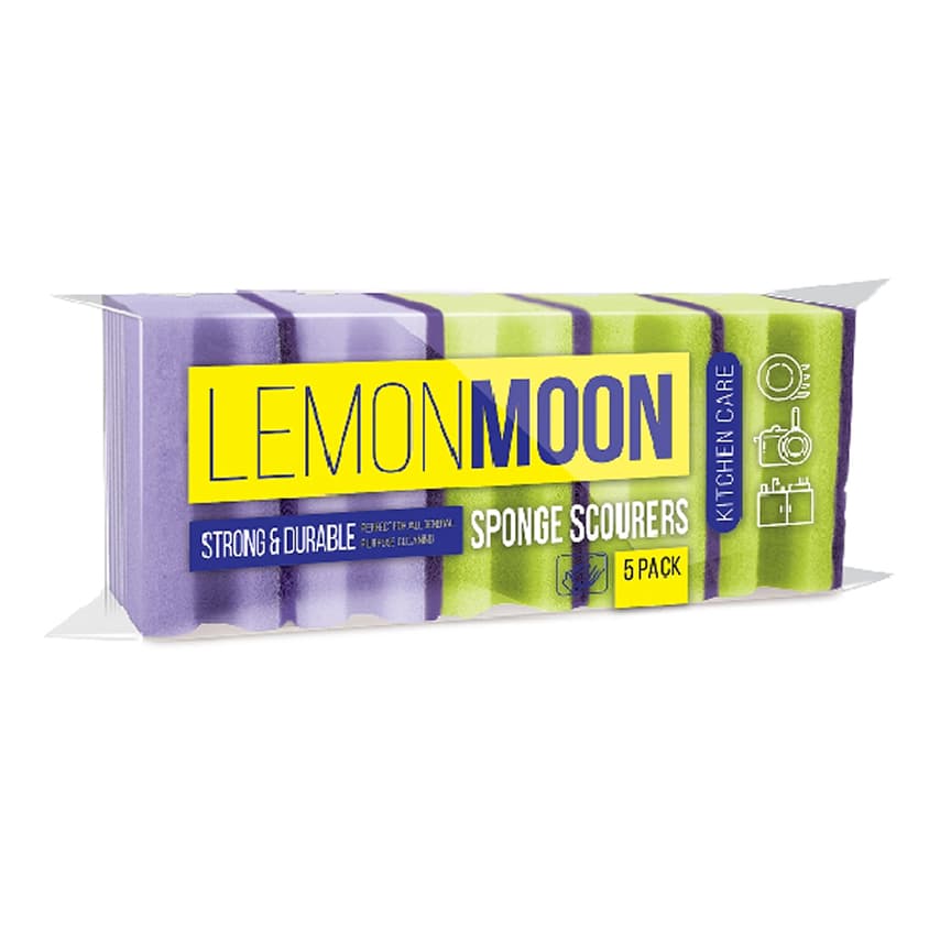 Սպասք լվանալու սպունգ L002 Lemon Moon