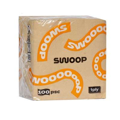 Անձեռոցիկ 24x24 SWOOP կաթնագույն