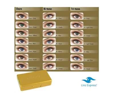 Կոնտակտային գունավոր լինզաներ (1 հատ) «Adore Dare» Eyemed