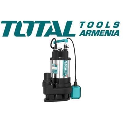 Սուզվող պոմպ կեղտաջրերի 750 Վտ TWP775016