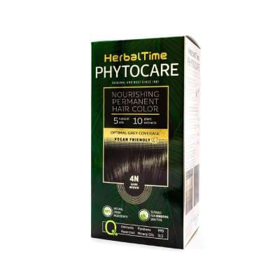 Մազերի ներկ "PHYTOCARE" 4N Մուգ դարչնագույն