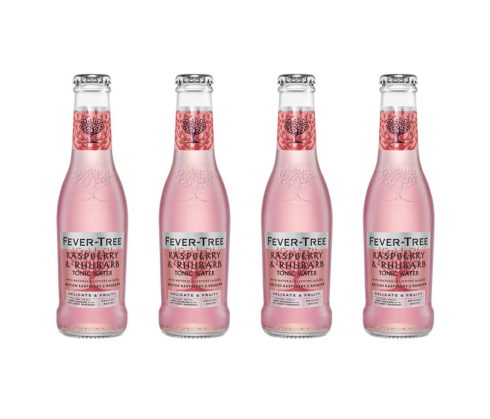 Տոնիկ Fever Tree Raspberry and Rhubarb Tonic Water 200մլ x4