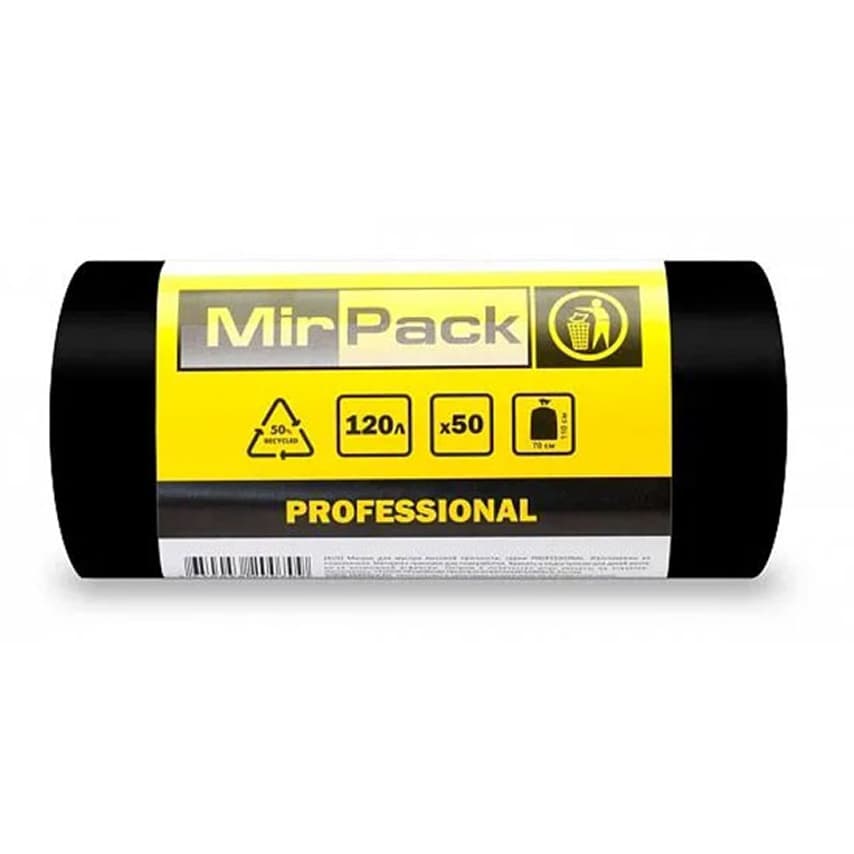 Աղբի պարկ MirPack 120լ Professional