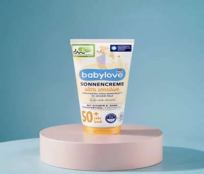 BABYLOVE ԱՐԵՎԱՊԱՇՏՊԱՆ ԿՐԵՄ ԶԳԱՅՈՒՆ ՄԱՇԿԻ ՀԱՄԱՐ SPF 50+, 75 ՄԼ