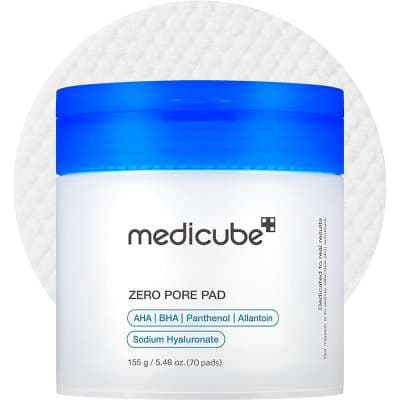 Medicube Zero Pore Pad Mild 2.0Տոներ փեդեր70 հատ / 155 գ