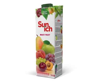 Մրգերի մուլտի նեկտար Sun Ich 1լ