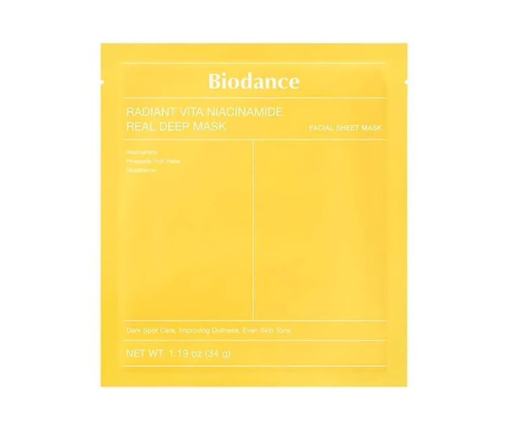 Biodance Ճառագայթող Վիտա Նիացինամիդ Իրական Խորը Դիմակ
1 հատ