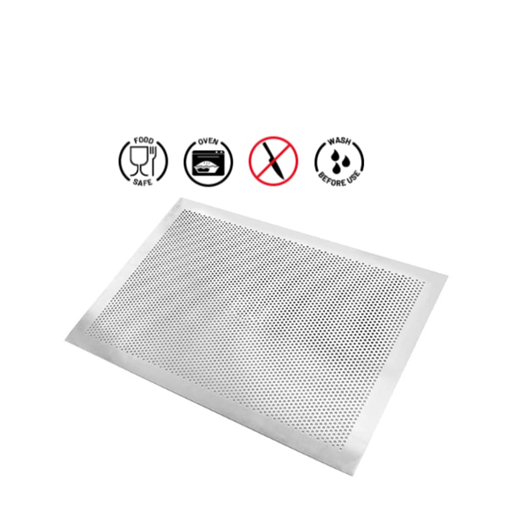 Ալյումինե ծակոտկեն սկուտեղ PERFORATED ALLUM. BAKING TRAY 60X40 CM Martellato