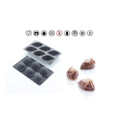 Սիլիկոնե կաղապար շոկոլադի համար COCOA SILICONE MOULD 17,5X30CM BLACK Martellato