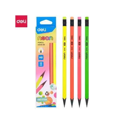 Մատիտ սև Deli Neon EU54600-1 12 հատ
