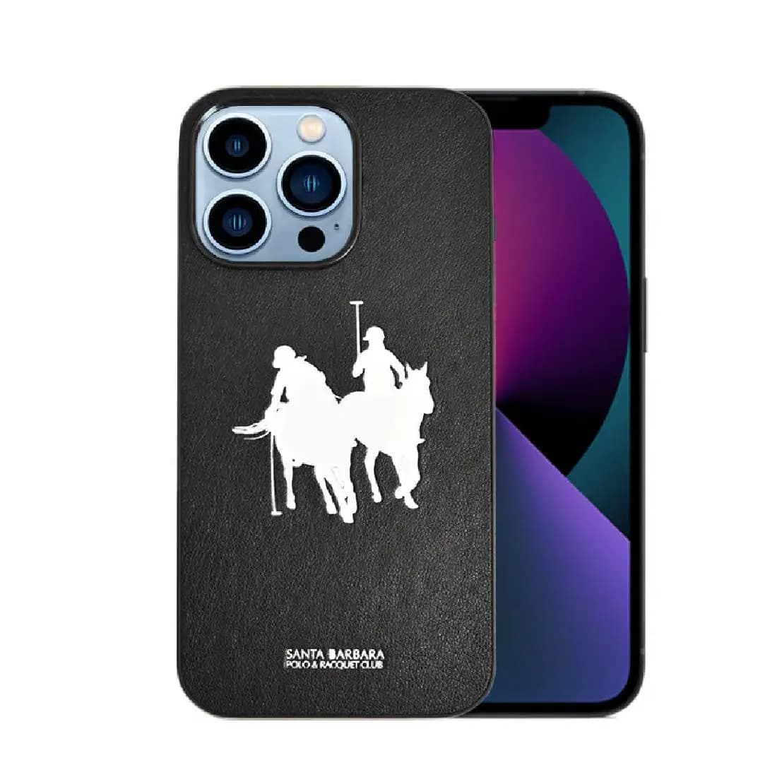 Պատյան U.S. ASSN Santa Barbara & Polo Racquet Club Umbra Leather Case for iPhone 14 pro