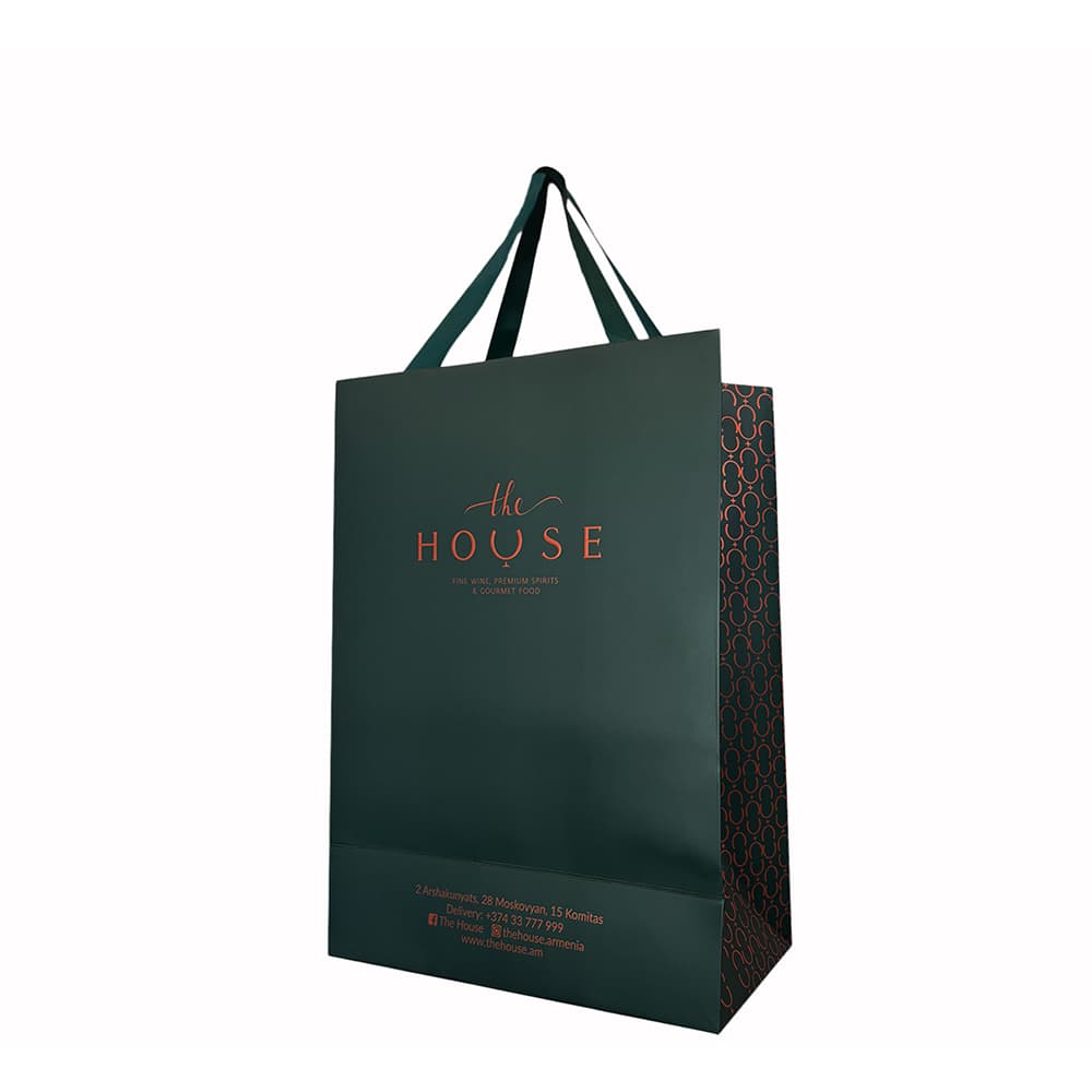 Թղթե տոպրակ մեծ “The House”