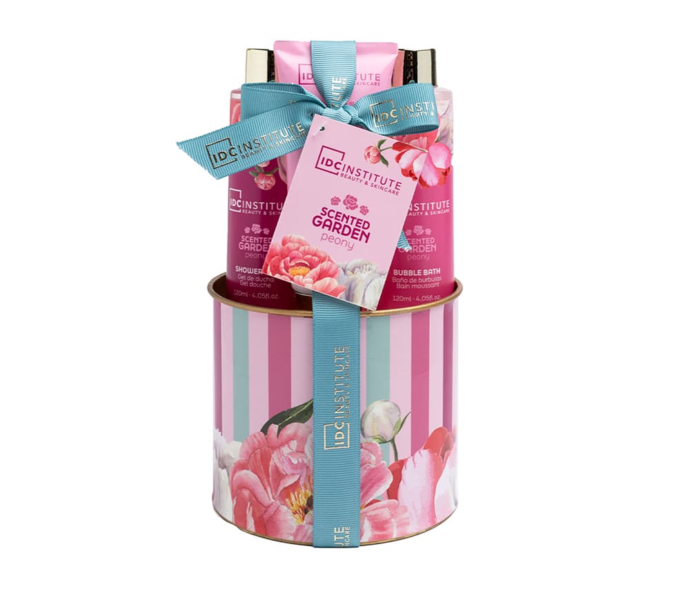 IDC  հավ-ծու լոգանքի Scented Garden Tin Gift 3pcs 42248