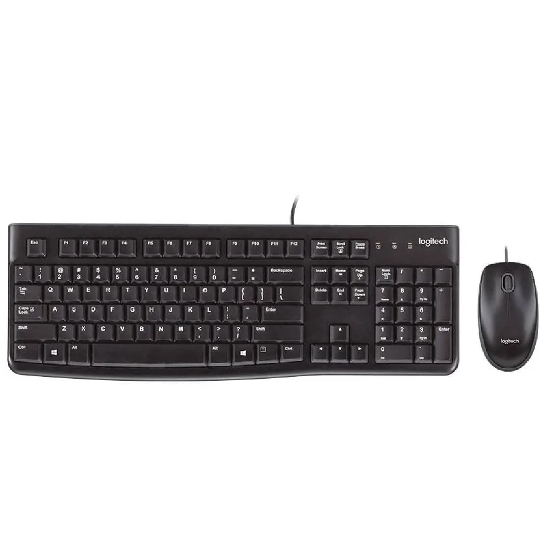 Ստեղնաշար և մկնիկ LOGITECH MK120 Corded Combo