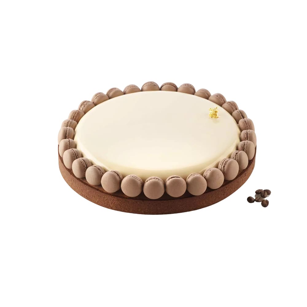 Սիլիկոնե կաղապարների հավաքածու TARTE RING ROUND ø250մմ, ø205մմ + օղակ սպիտակ