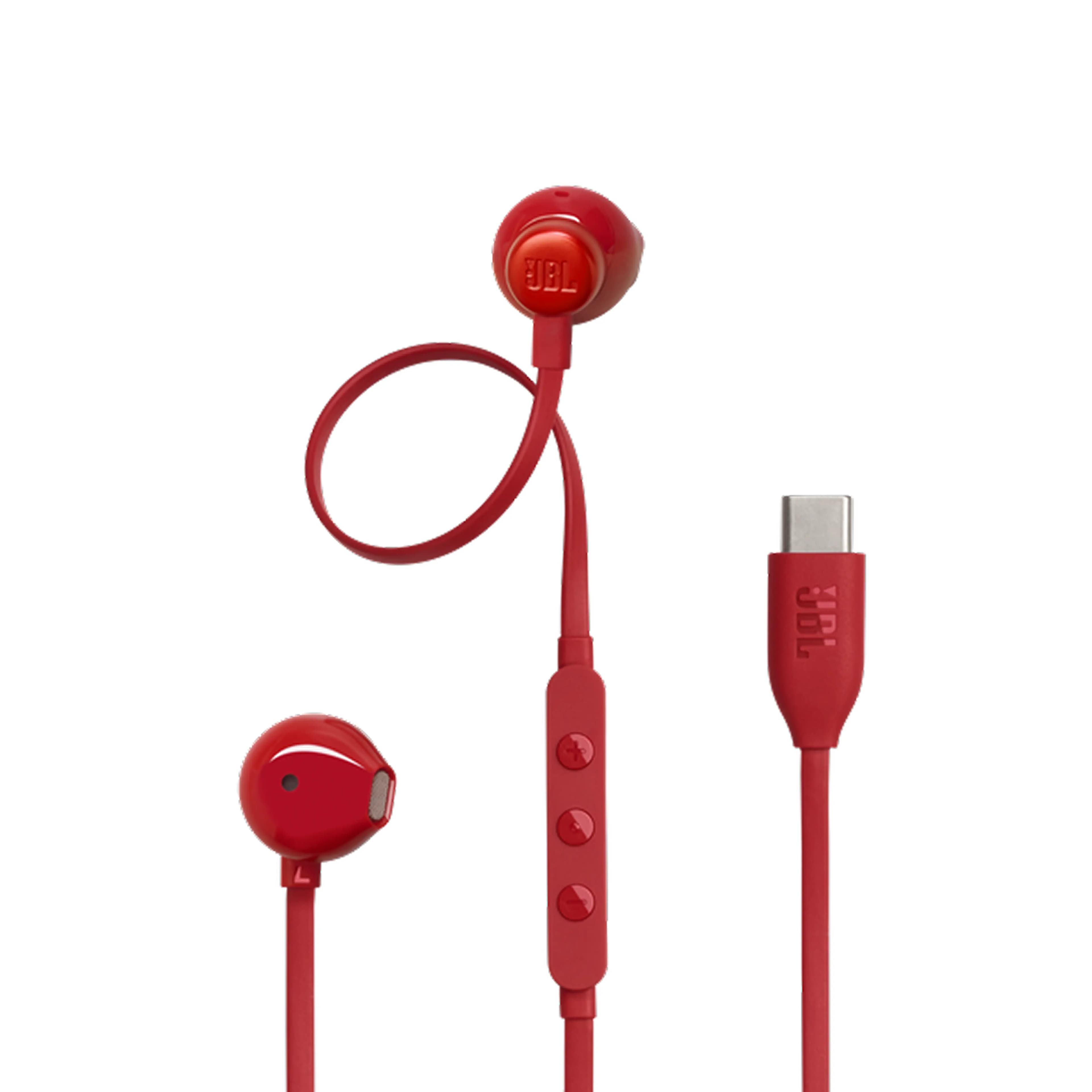 Ականջակալ JBL Tune 305C USB-C Wired In-Ear Hi-Red Headphone