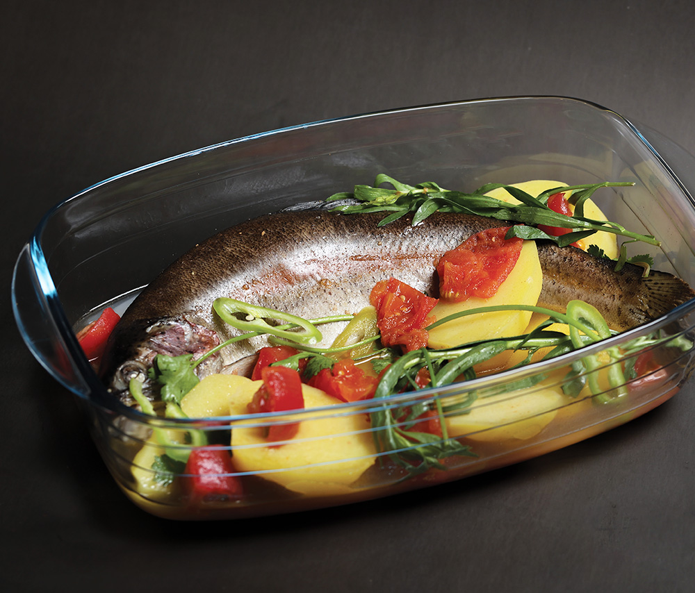 Խաշած իշխան կարտոֆիլով