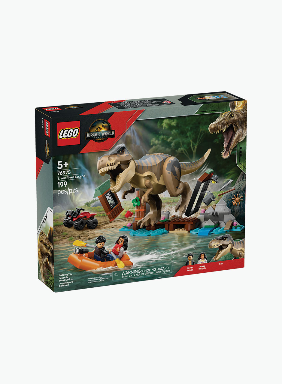 Lego Конструктор Jurassic World "Побег из реки T.rex"