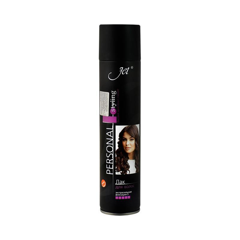 Hair fixation spray "Jet" extra strong fixation №5 300ml
