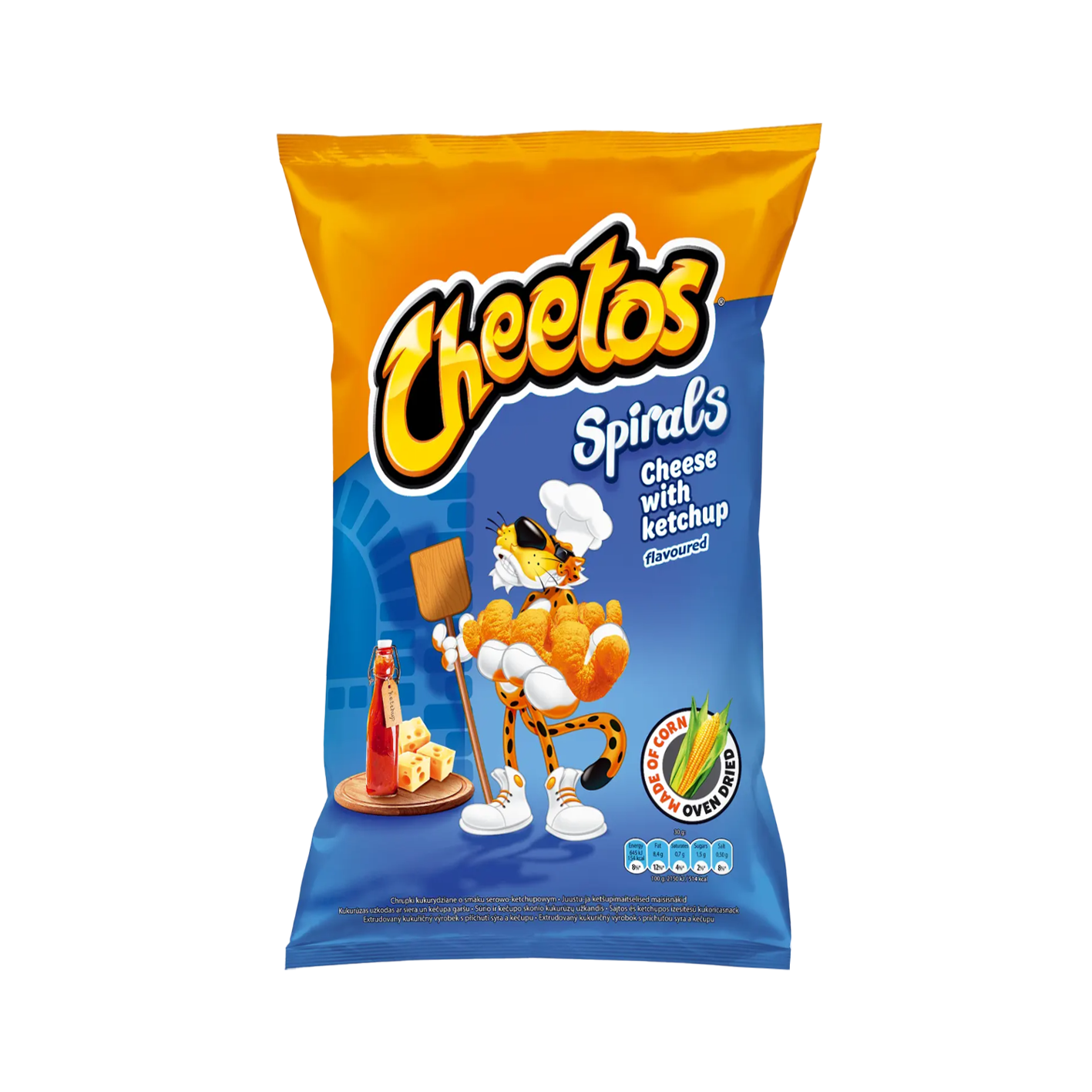 Кукур. пруж. "Cheetos" сыр и кетчуп 130г