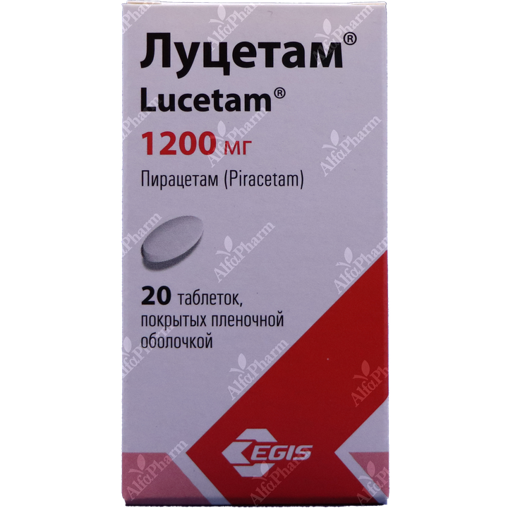 Լուցետամ դհտ. թ/պ 1200մգ x 20