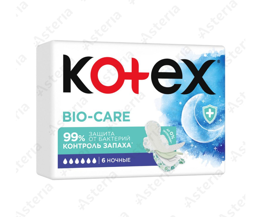 Kotex միջադիր Bio-care Niight N6