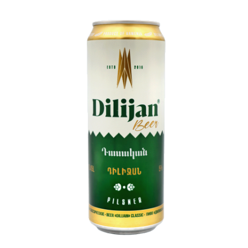 Dilijan beer classic t/t 0.45 l