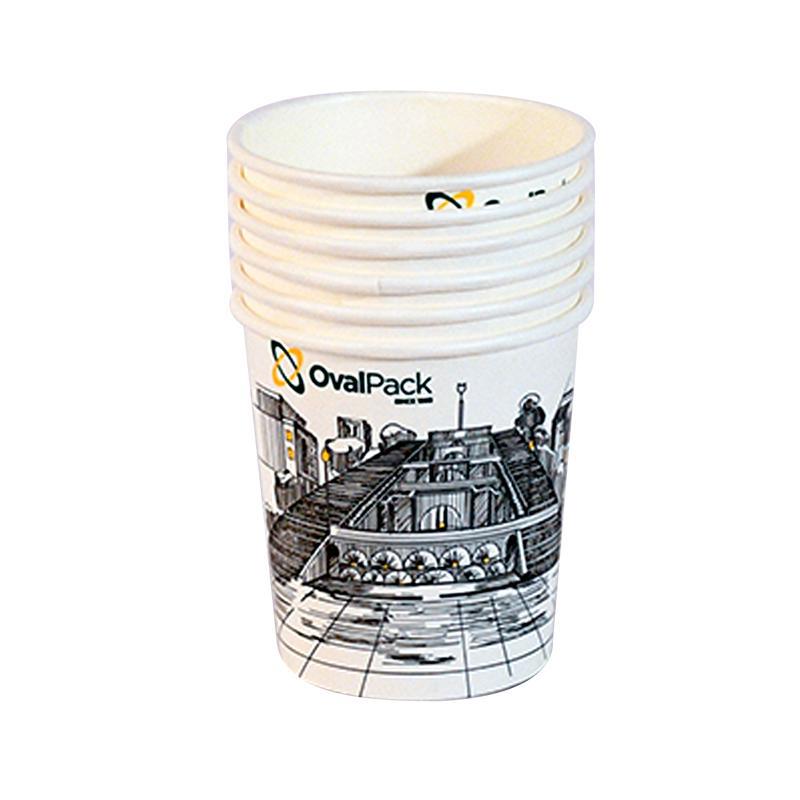 Թղթե բաժակներ «Օվալ Փաք» 170մլ 6հտ