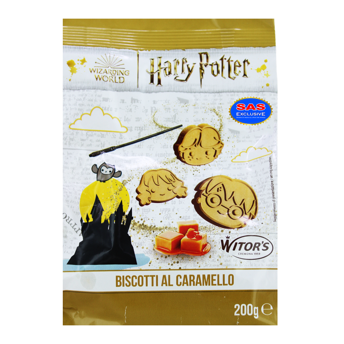 Cookies with caramel "Witor's Harry Potter" 200g
