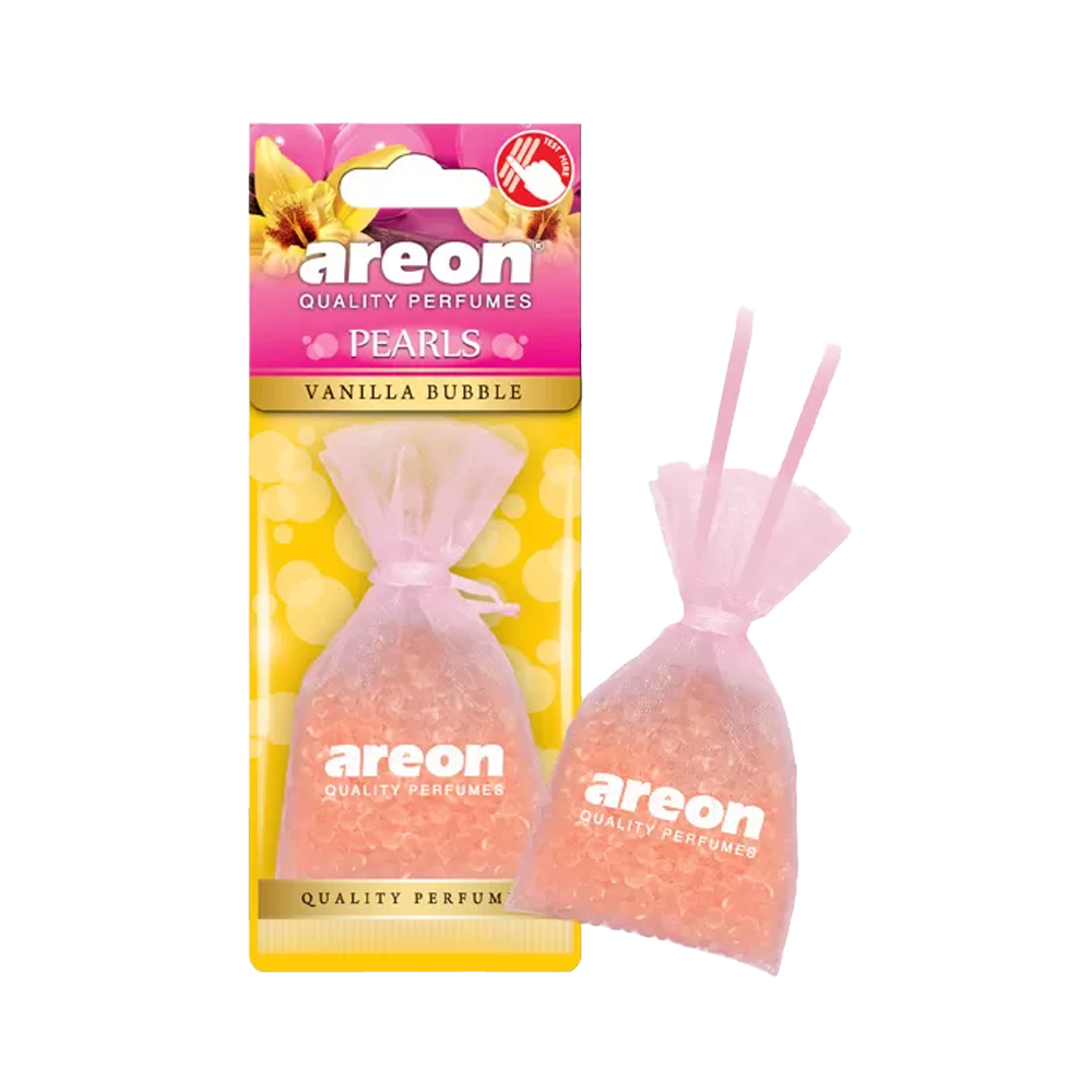 Car air freshener "Areon" Pearls, vanilla bubble 25g