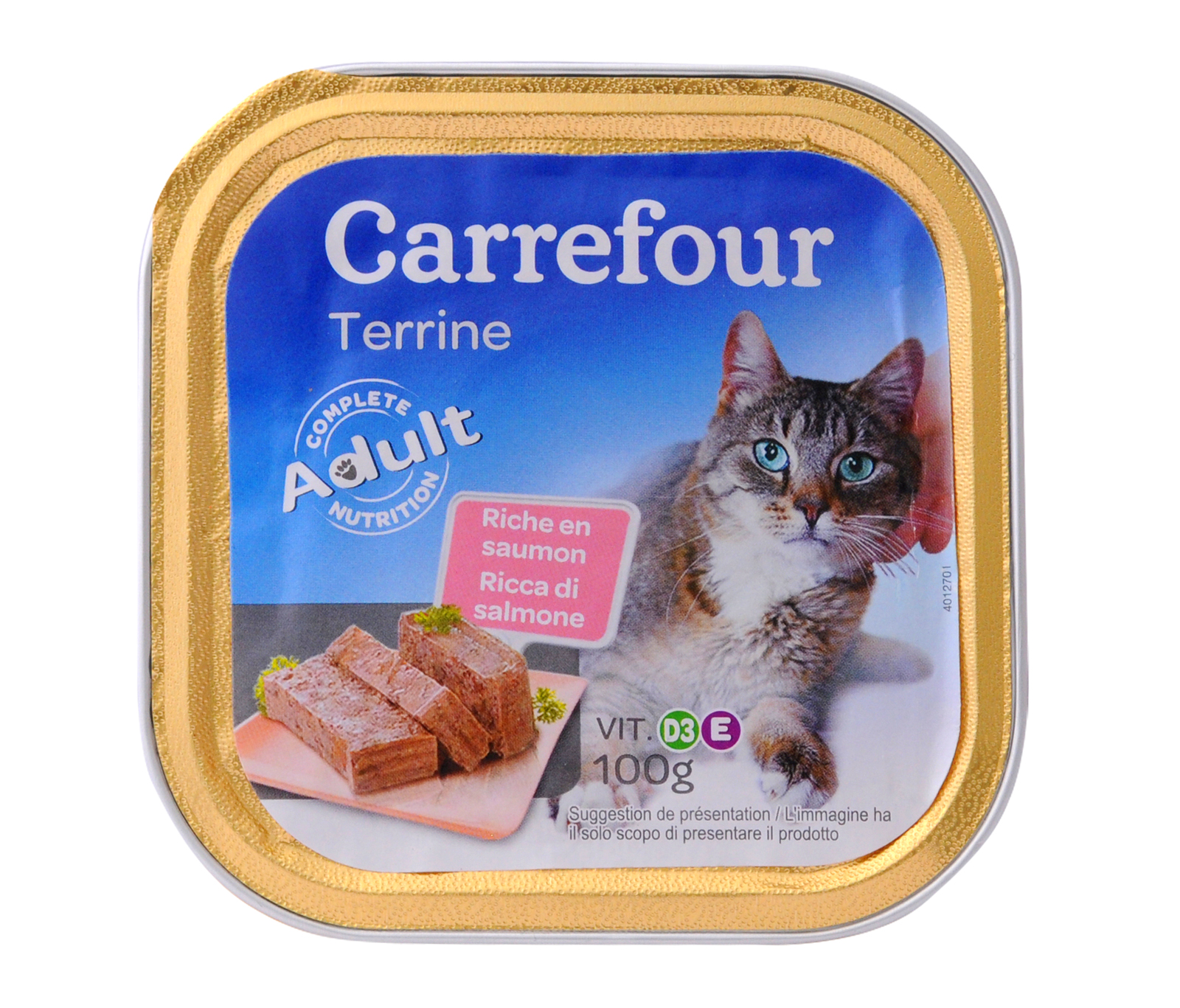 salmon terrine cat food