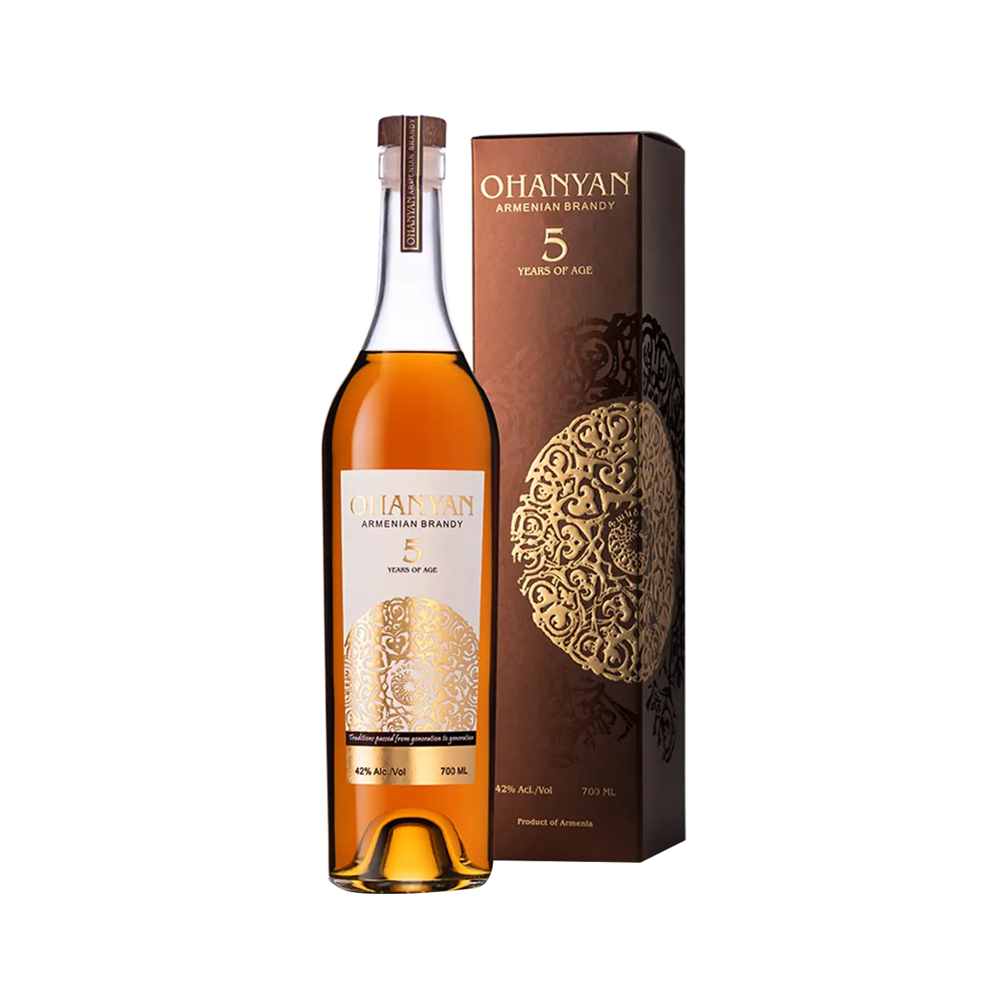 Коньяк Ohanyan 5л (кор.) 0.7л