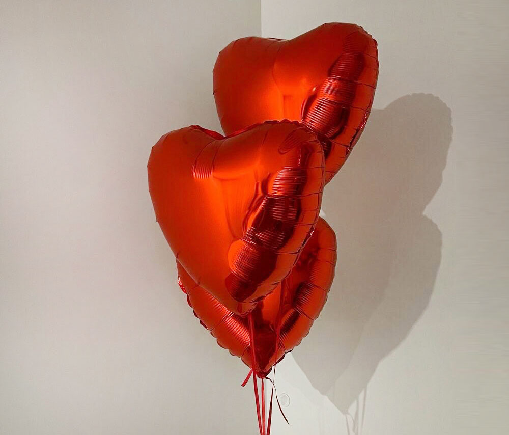 Սրտիկ փուչիկների հավաքածո (3 հատ)