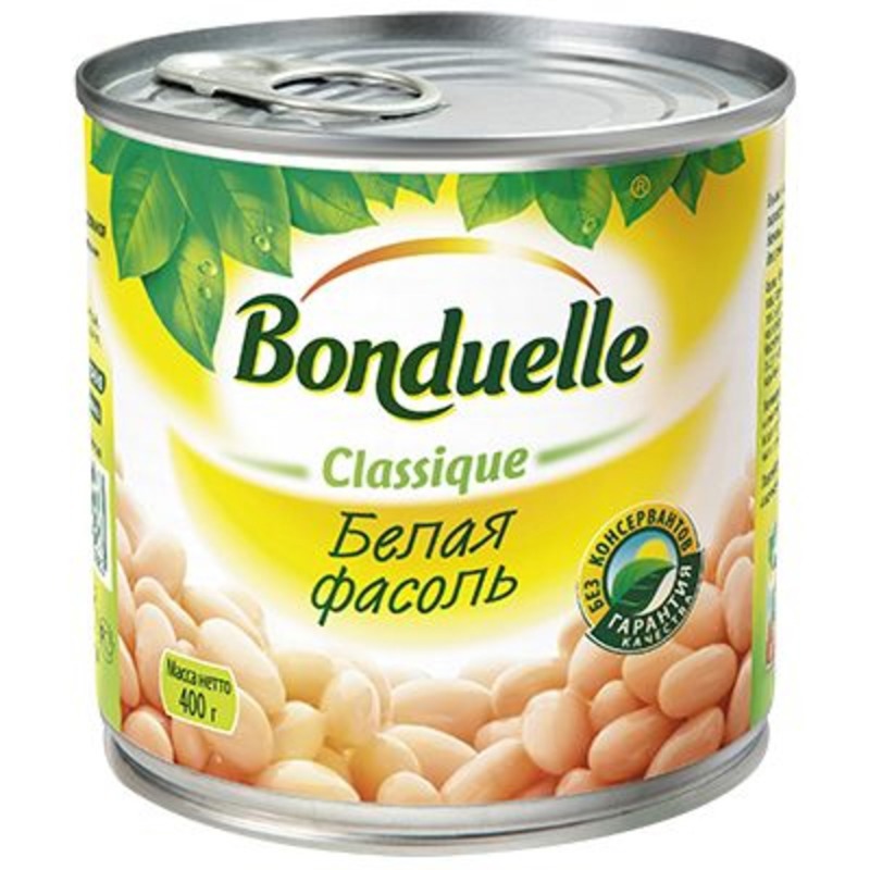Фасоль белая "Bonduelle" 400г