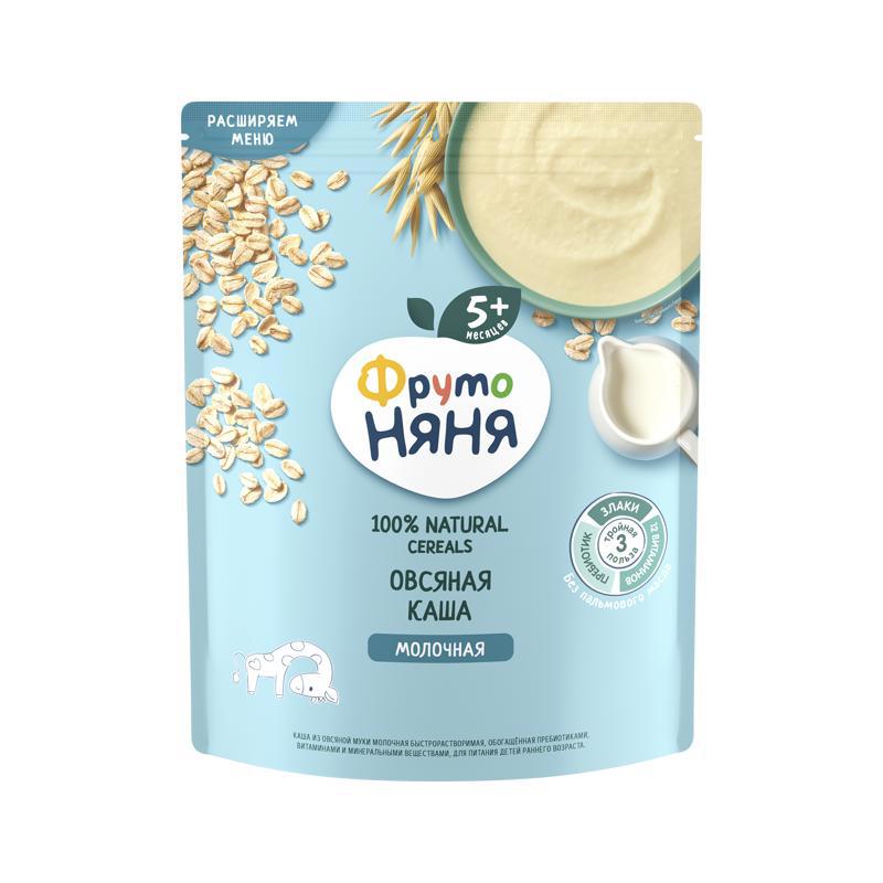 Վարսակի կաթնային շիլա «Ֆրուտո Նյանյա» 5ամս. 200գր