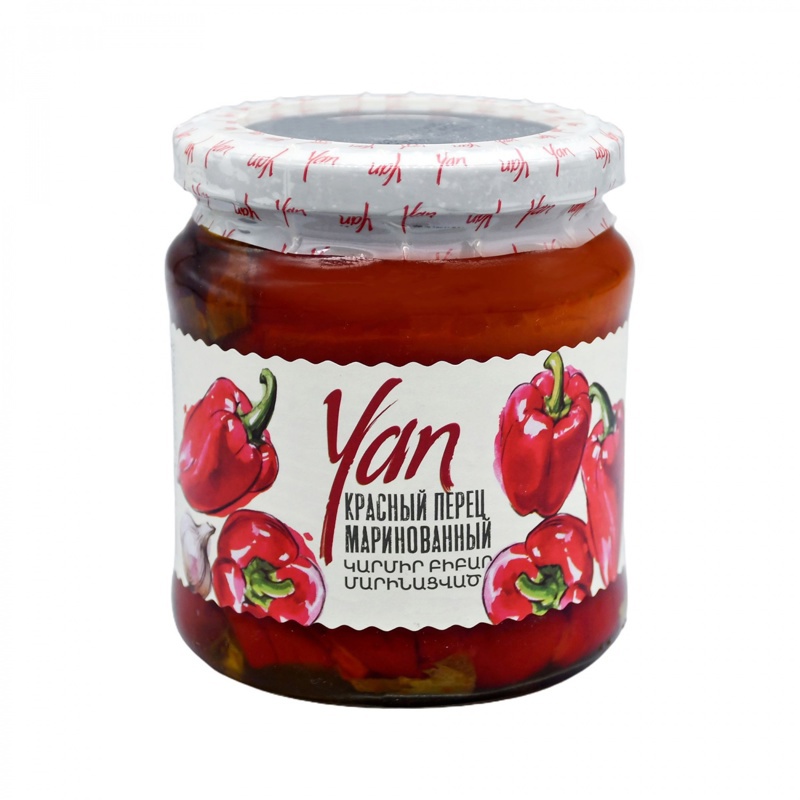 Red pepper "Yan" 470g