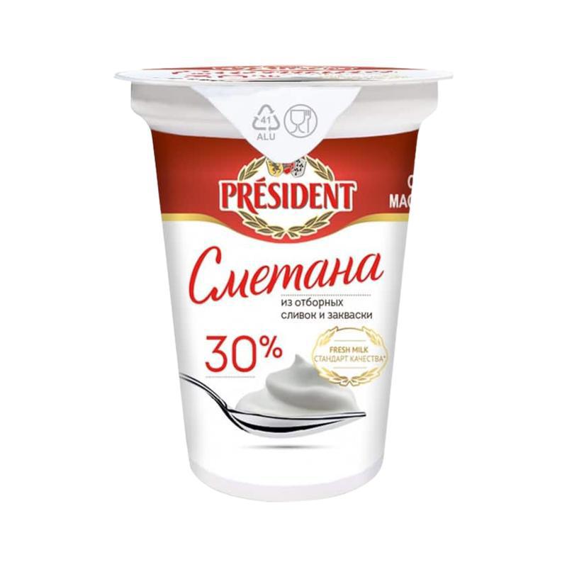 Թթվասեր «Պրեզիդենտ» 30% 350գր