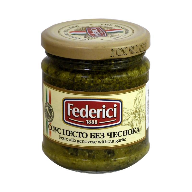 Sauce "Federichi" pesto, without garlic 190g