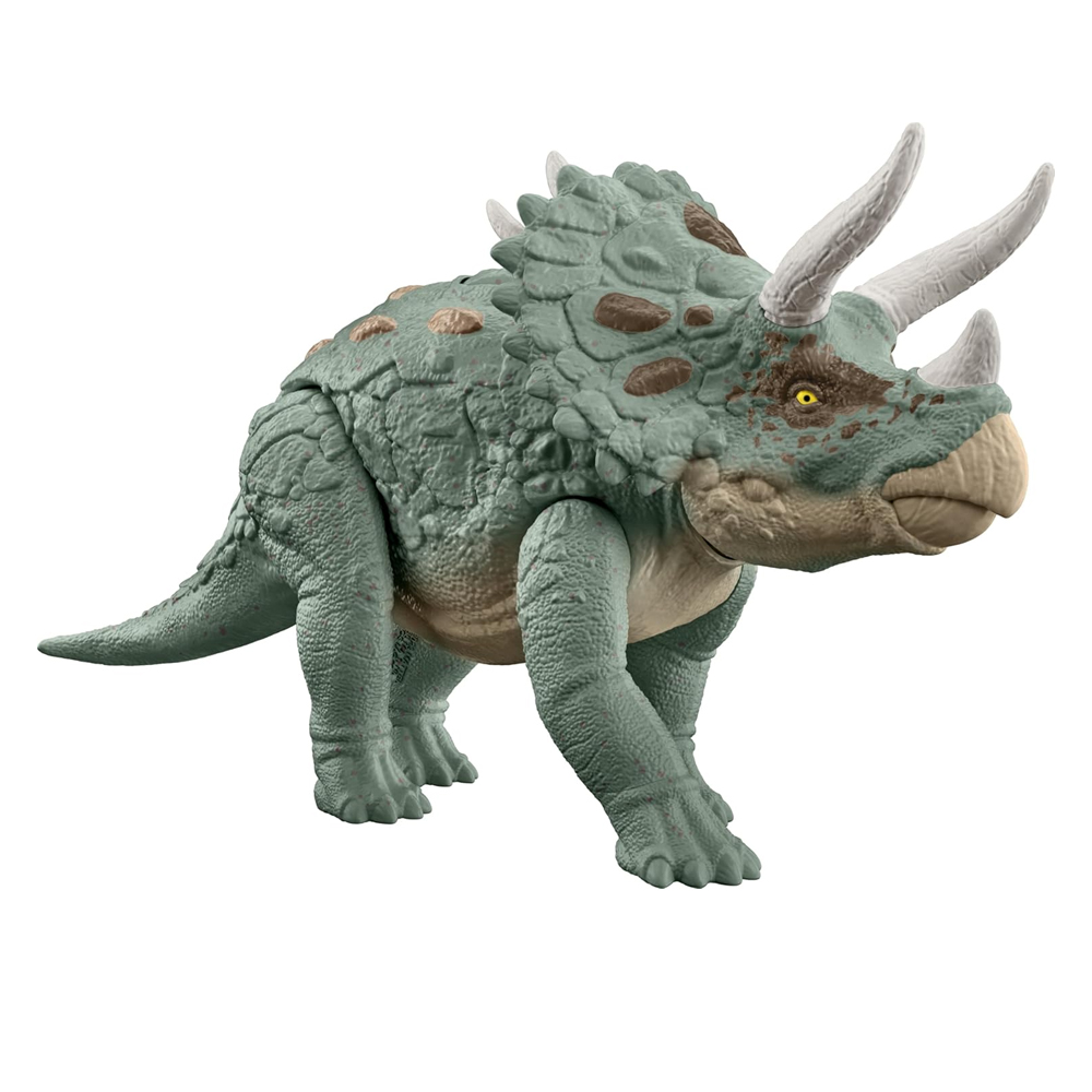 Jurassic World Gigantic Trackers Triceratops Dinosaur Action Figure
